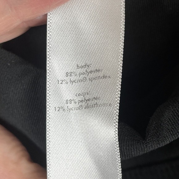 LUCY Everyday Collection Black Cropped Wide Loose Leggings Womens Sz XS X-Small - Picture 8 of 8